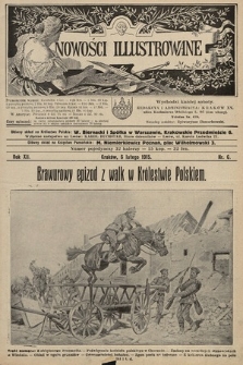 Nowości Illustrowane. 1915, nr 6 |PDF|