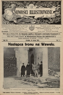 Nowości Illustrowane. 1915, nr 7 |PDF|