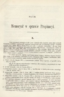 [Kadencja I, sesja III, al. 54] Alegaty do Sprawozdań Stenograficznych z Trzeciej Sesyi Sejmu Galicyjskiego z roku 1865-1866. Alegat 54