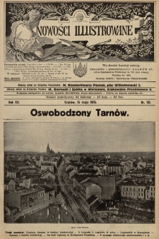 Nowości Illustrowane. 1915, nr 20 |PDF|