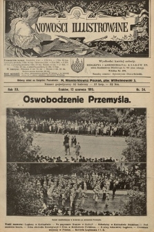 Nowości Illustrowane. 1915, nr 24 |PDF|