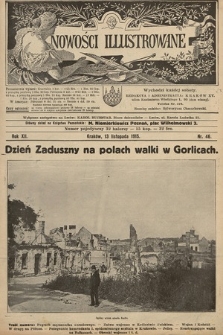 Nowości Illustrowane. 1915, nr 46 |PDF|