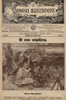 Nowości Illustrowane. 1915, nr 52 |PDF|