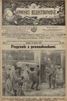 Nowości Illustrowane. 1913, nr 33 |PDF|
