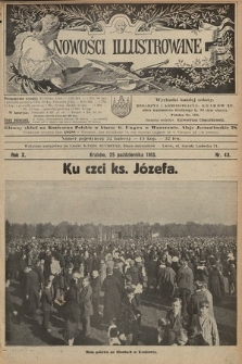 Nowości Illustrowane. 1913, nr 43 |PDF|