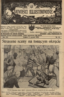 Nowości Illustrowane. 1922, nr 24 |PDF|