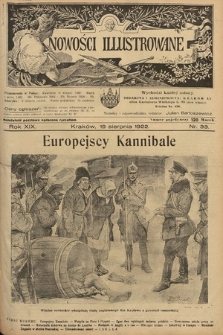 Nowości Illustrowane. 1922, nr 33 |PDF|