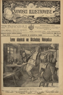 Nowości Illustrowane. 1922, nr 36 |PDF|