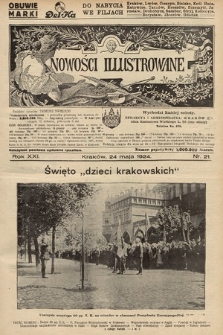 Nowości Illustrowane. 1924, nr 21 |PDF|