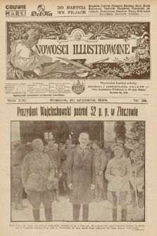 Nowości Illustrowane. 1924, nr 38 |PDF|