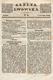 Gazeta Lwowska. 1843, nr 3