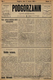 Podgórzanin : tygodnik społeczno-literacki. 1900, nr 11 |PDF|