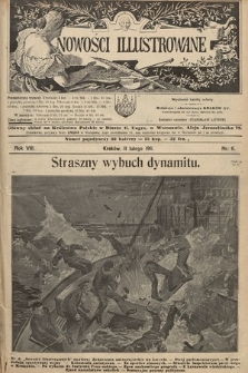 Nowości Illustrowane. 1911, nr 6 |PDF|