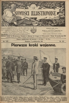 Nowości Illustrowane. 1911, nr 40 |PDF|