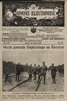 Nowości Illustrowane. 1920, nr 24 |PDF|