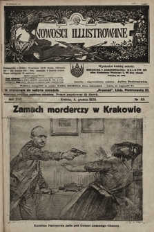 Nowości Illustrowane. 1920, nr 49 |PDF|