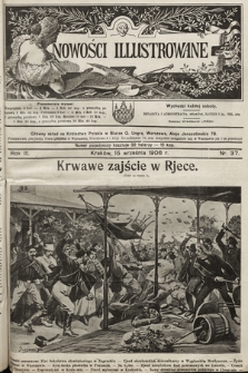 Nowości Illustrowane. 1906, nr 37 |PDF|