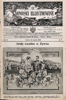 Nowości Illustrowane. 1909, nr 4 |PDF|