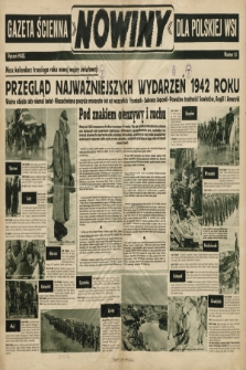 Nowiny : gazeta ścienna dla polskiej wsi. 1943, nr 53 |PDF|