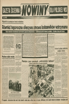 Nowiny : gazeta ścienna dla polskiej wsi. 1943, nr 56 |PDF|