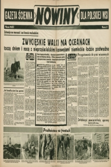 Nowiny : gazeta ścienna dla polskiej wsi. 1943, nr 57 |PDF|