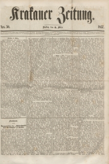 Krakauer Zeitung.[Jg.1], Nro. 50 (3 März 1857)