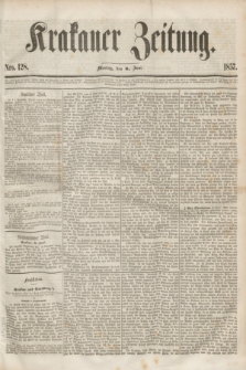 Krakauer Zeitung.[Jg.1], Nro. 128 (8 Juni 1857)