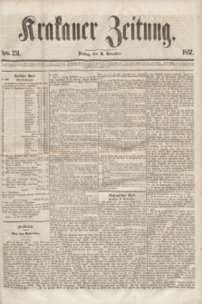 Krakauer Zeitung.[Jg.1], Nro. 251 (3 November 1857)