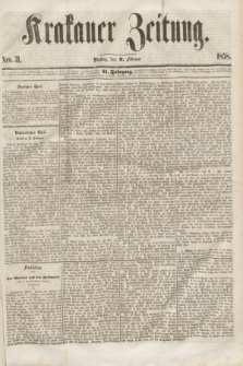 Krakauer Zeitung.Jg.2, Nro. 31 (9 Februar 1858)