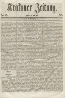 Krakauer Zeitung.Jg.2, Nro. 109 (15 Mai 1858)