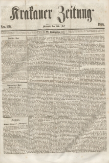 Krakauer Zeitung.Jg.2, Nro. 169 (28 Juli 1858)