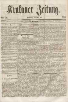 Krakauer Zeitung.Jg.2, Nro. 170 (29 Juli 1858)