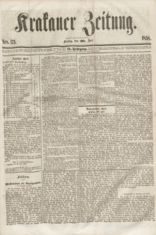 Krakauer Zeitung.Jg.2, Nro. 171 (30 Juli 1858)