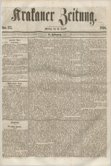 Krakauer Zeitung.Jg.2, Nro. 173 (2 August 1858)