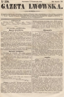 Gazeta Lwowska. 1854, nr 230