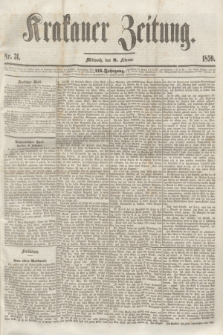 Krakauer Zeitung.Jg.3, Nr. 31 (9 Februar 1859)