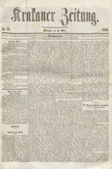 Krakauer Zeitung.Jg.3, Nr. 55 (9 März 1859)