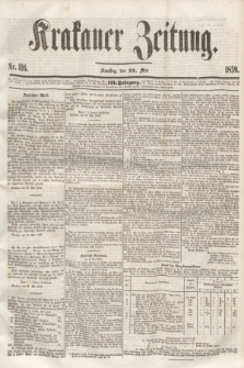 Krakauer Zeitung.Jg.3, Nr. 116 (21 Mai 1859) + dod.