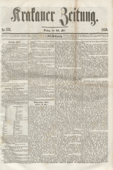 Krakauer Zeitung.Jg.3, Nr. 124 (31 Mai 1859) + dod.