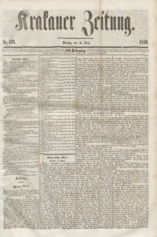 Krakauer Zeitung.Jg.3, Nr. 129 (7 Juni 1859) + dod.