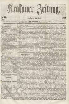 Krakauer Zeitung.Jg.3, Nr. 160 (16 Juli 1859) + dod.