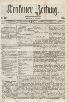 Krakauer Zeitung.Jg.3, Nr. 202 (5 September 1859)