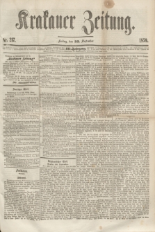 Krakauer Zeitung.Jg.3, Nr. 217 (23 September 1859) + dod.