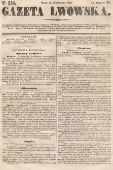 Gazeta Lwowska. 1854, nr 234