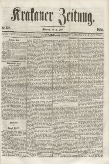 Krakauer Zeitung.Jg.4, Nr. 128 (6 Juni 1860)
