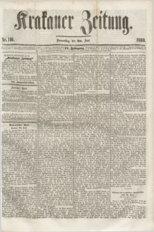 Krakauer Zeitung.Jg.4, Nr. 146 (28 Juni 1860)