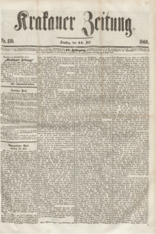Krakauer Zeitung.Jg.4, Nr. 159 (14 Juli 1860) + dod.