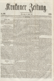 Krakauer Zeitung.Jg.4, Nr. 169 (26 Juli 1860)