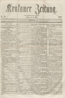 Krakauer Zeitung.Jg.5, Nr. 50 (1 März 1861)