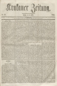 Krakauer Zeitung.Jg.5, Nr. 53 (5 März 1861)